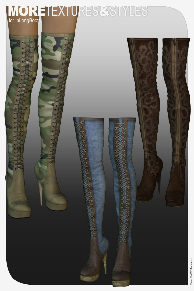 MORE Textures & Styles for InLongBoots by N/A
