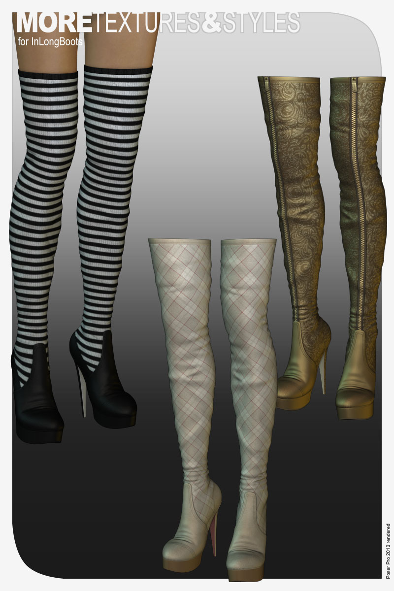 MORE Textures & Styles for InLongBoots by N/A