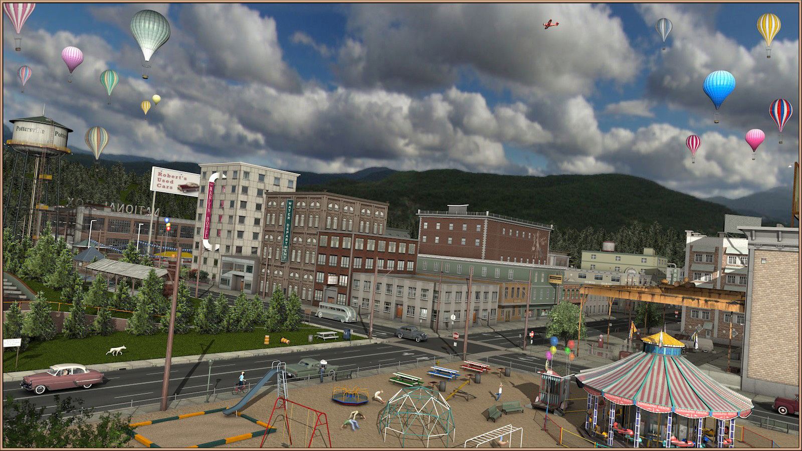 Movie Sets, Low Poly 07 by N/A