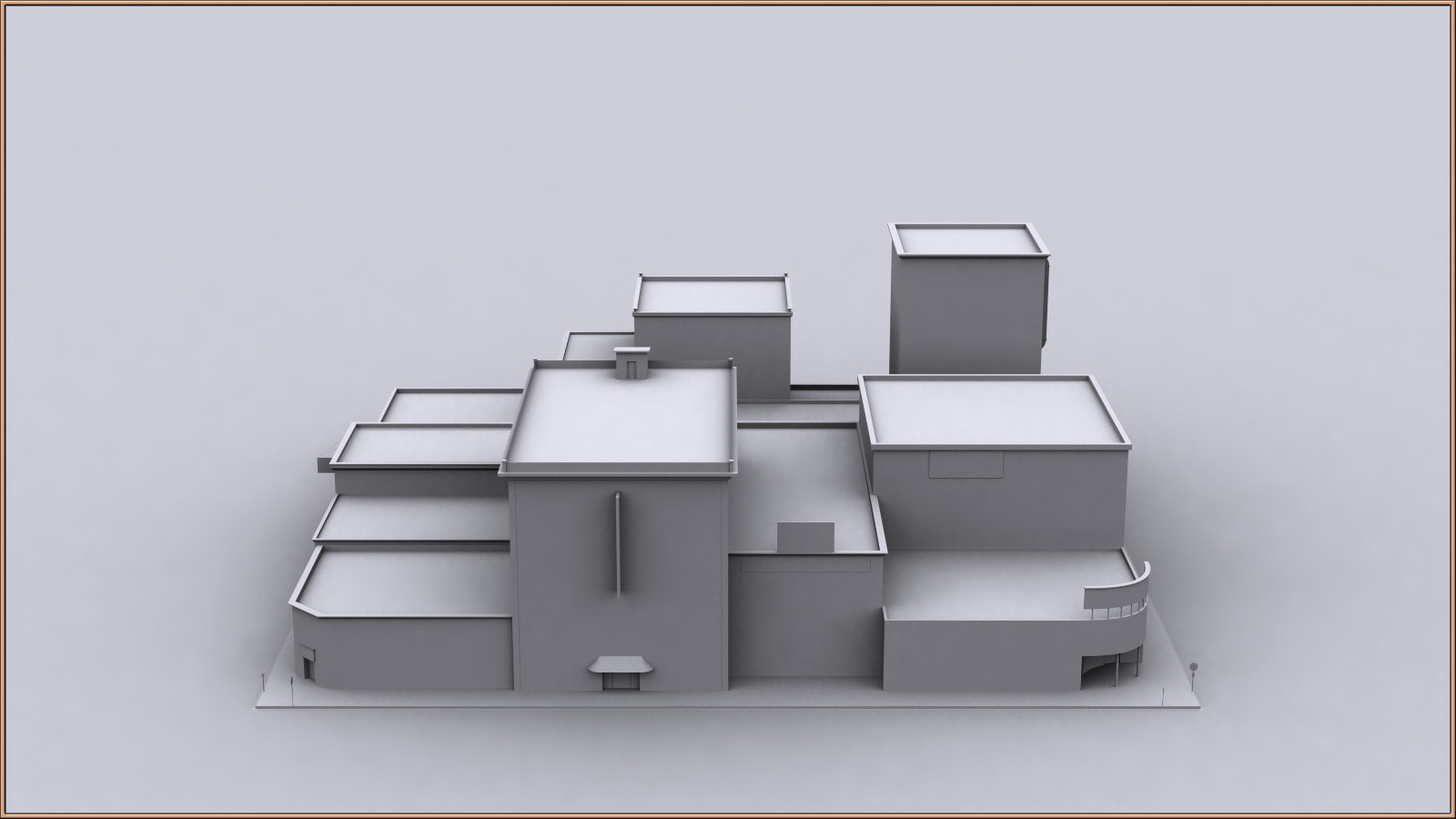 Movie Sets, Low Poly 07 by N/A