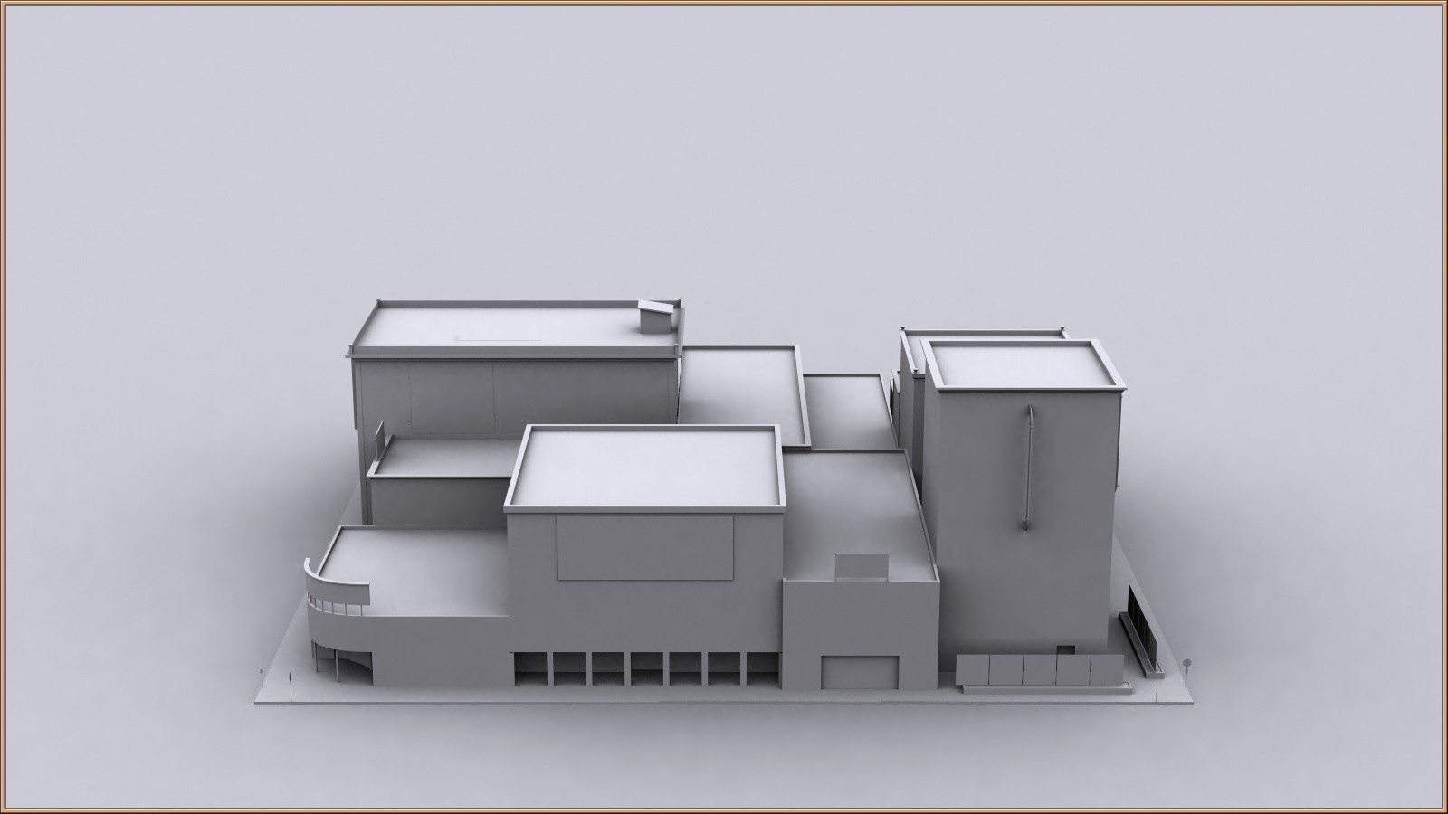 Movie Sets, Low Poly 07 by N/A