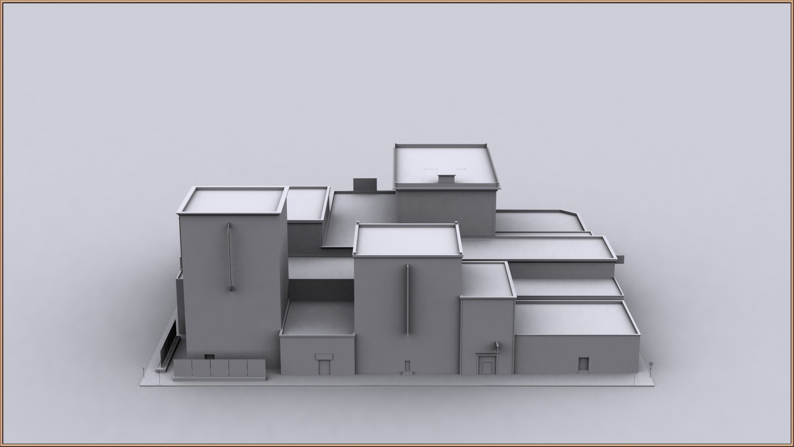Movie Sets, Low Poly 07 by N/A