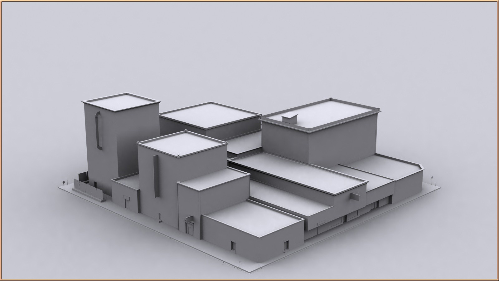 Movie Sets, Low Poly 07 by N/A
