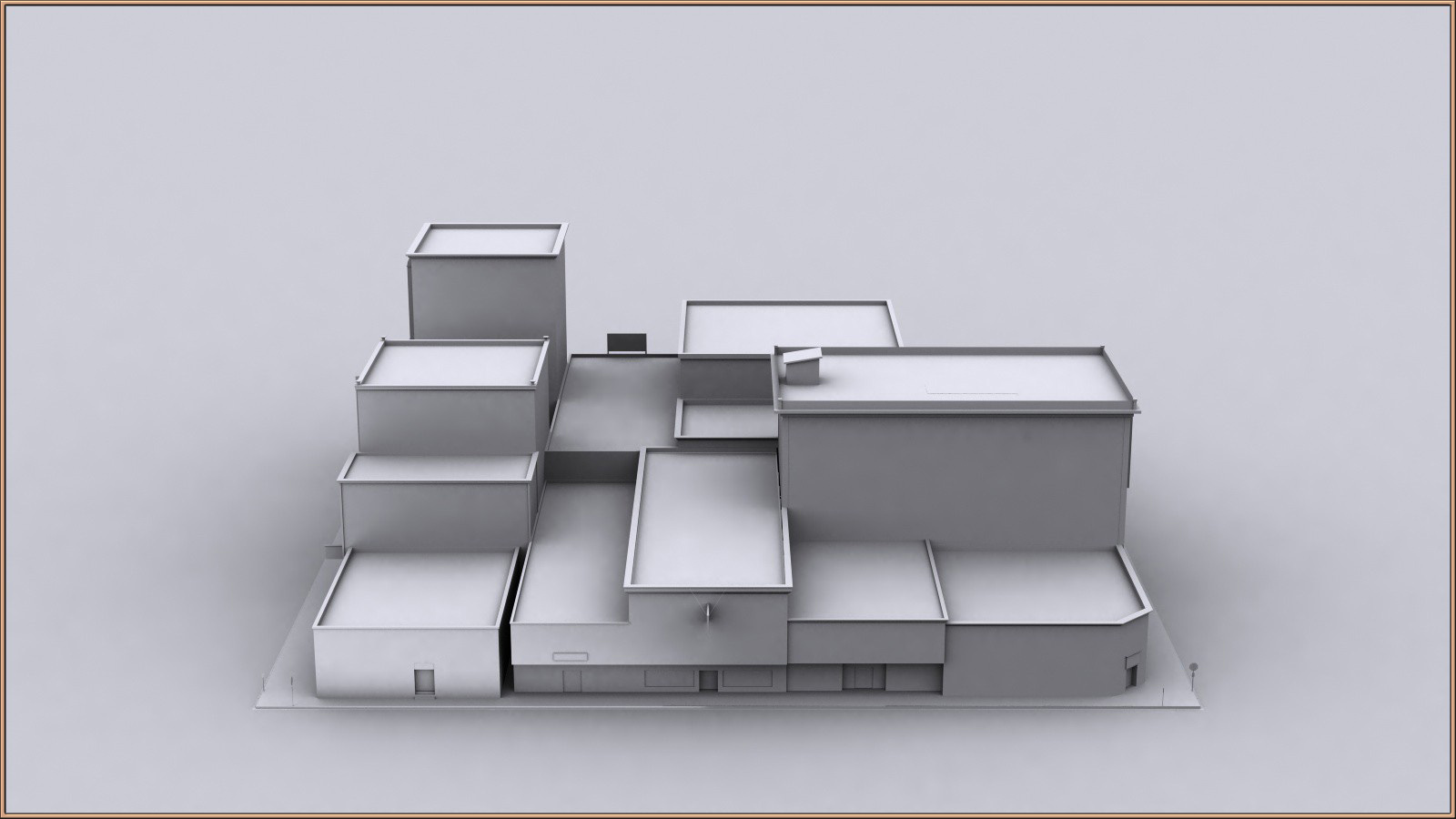 Movie Sets, Low Poly 07 by N/A