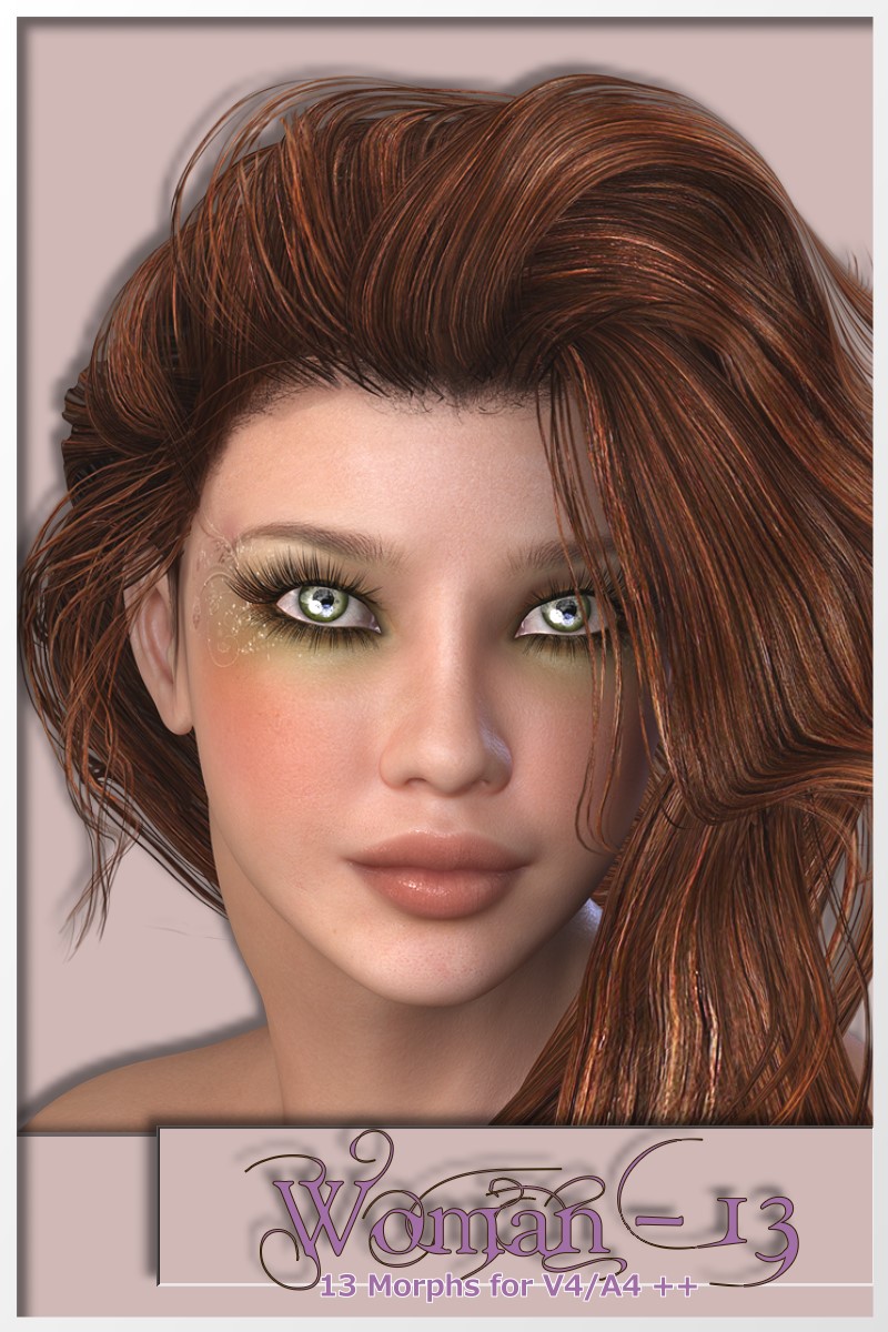 AM: Woman 13- Faceshapes Merchant Ressource by N/A