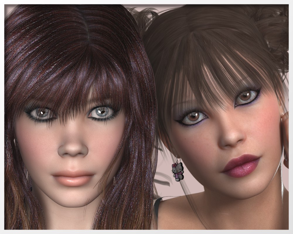 AM: Woman 13- Faceshapes Merchant Ressource by N/A