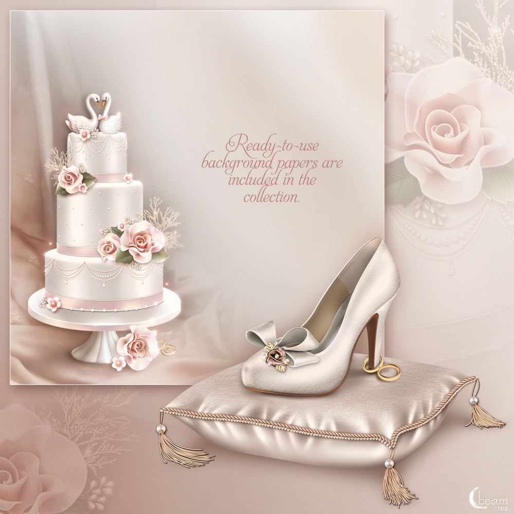 Moonbeam's Wedding Elegance by N/A
