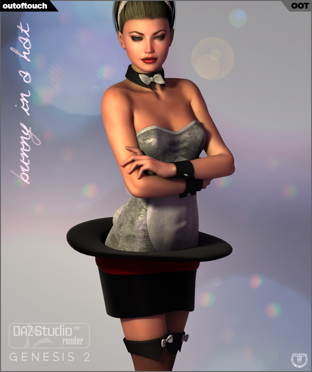 Bunny In A Hat for Genesis 2 Female(s) by N/A