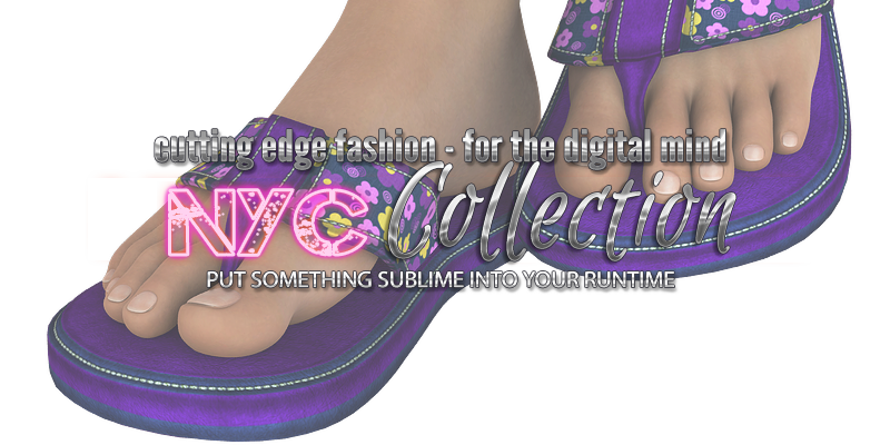 NYC Collection: Genesis 2 Flip Flops by N/A