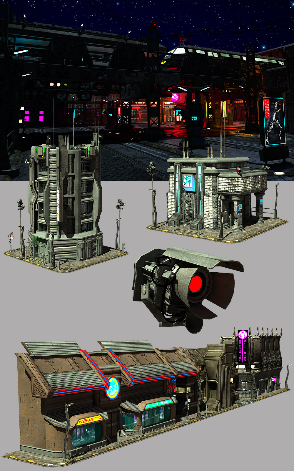 Red Light District 2080 by N/A