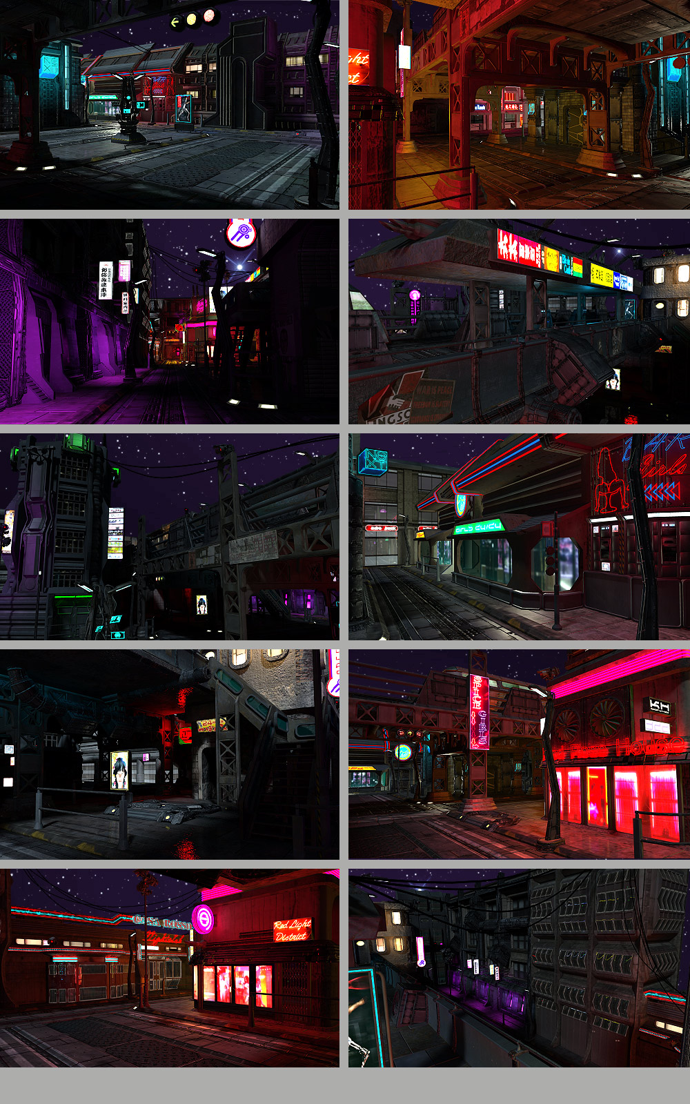 Red Light District 2080 by N/A