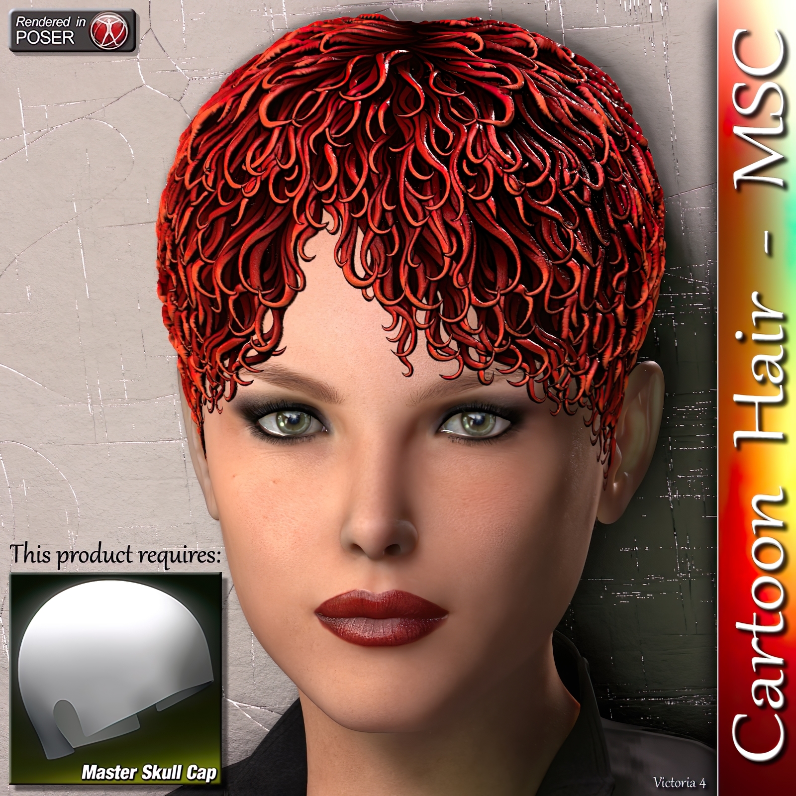 Cartoon Hair - MSC by N/A
