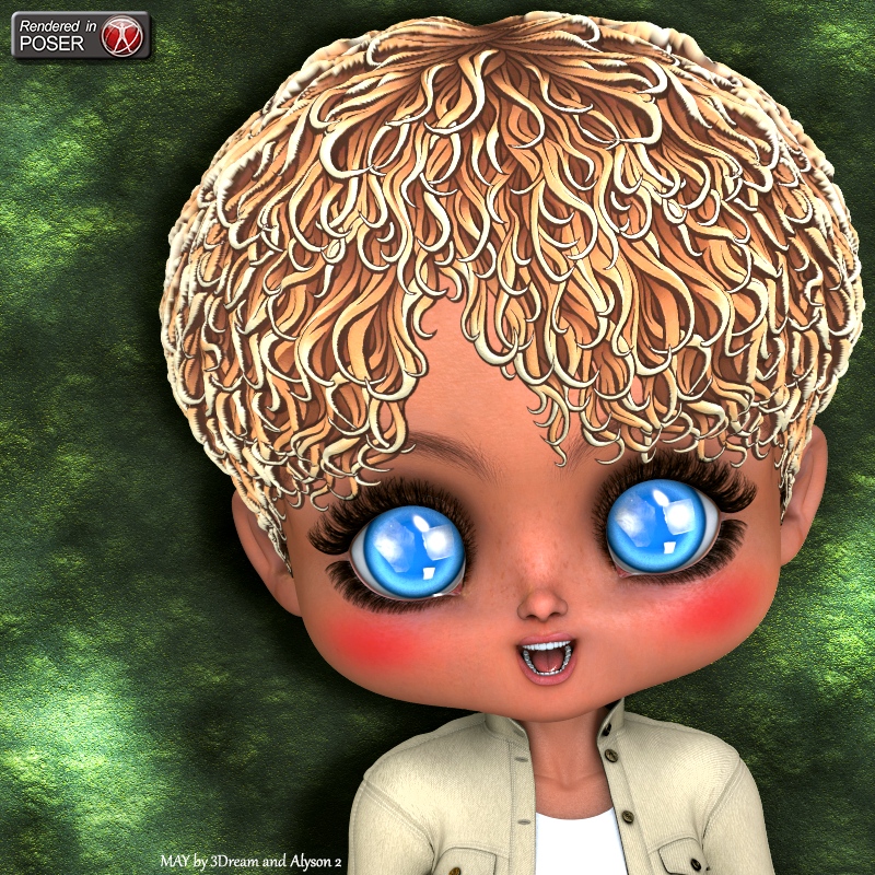 Cartoon Hair - MSC by N/A