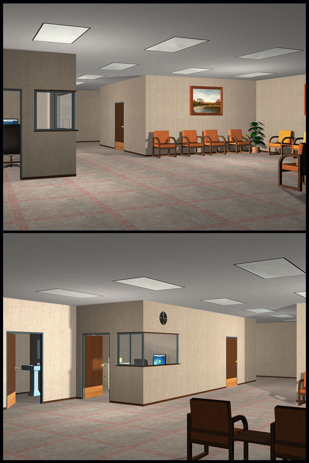 The Reception Room by N/A