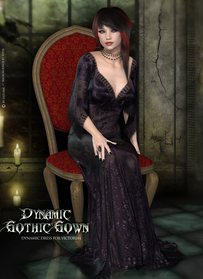 Dynamic Gothic Gown V4 by N/A