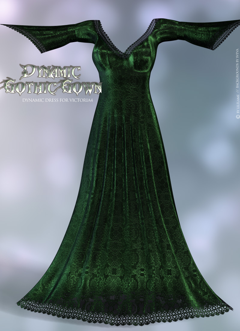 Dynamic Gothic Gown V4 by N/A