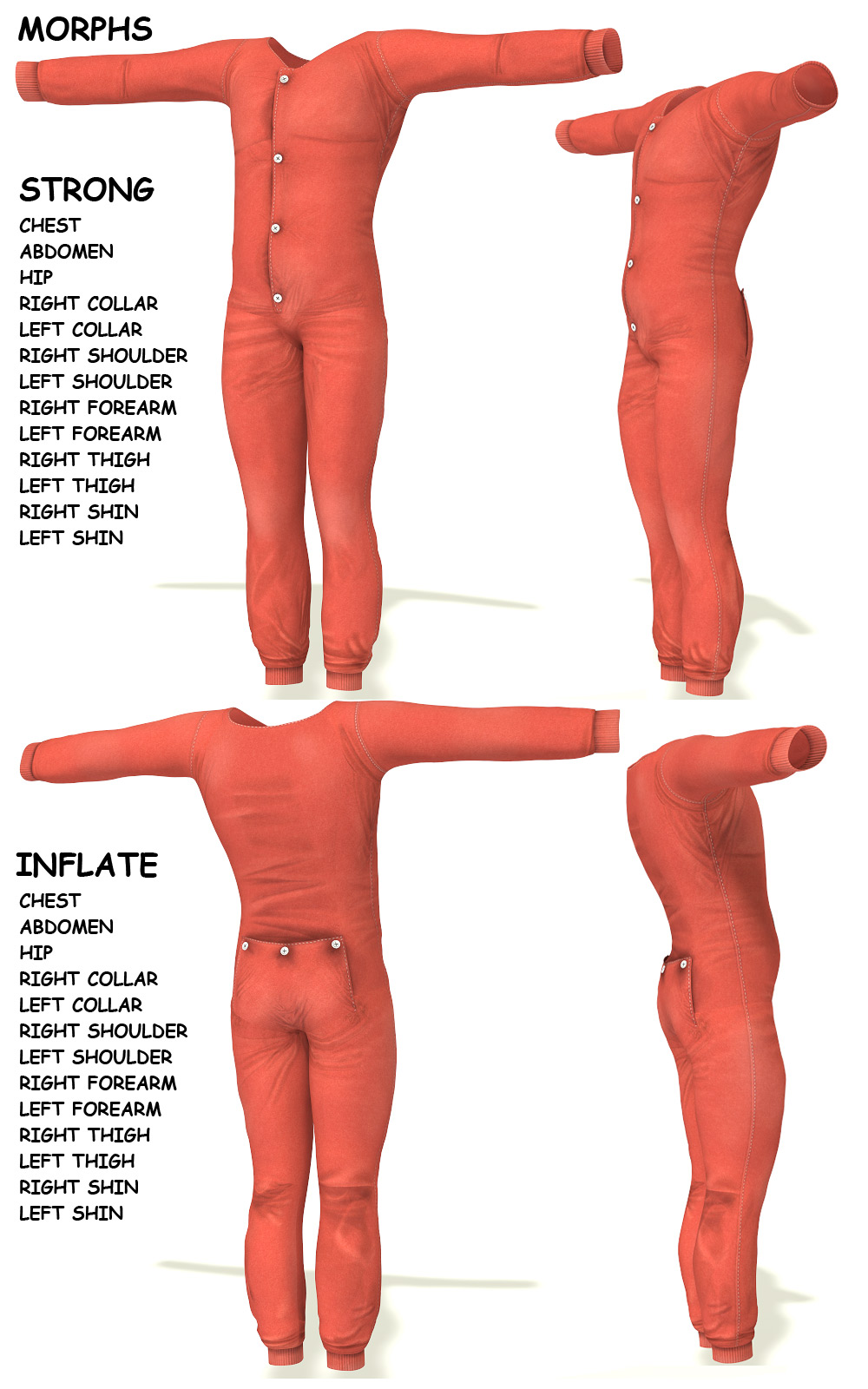 Long Johns Underwear by N/A