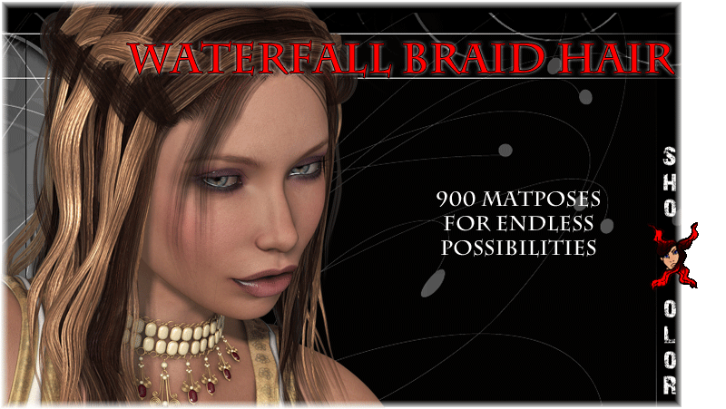 ShoXoloR for Waterfall Braid Hair by N/A