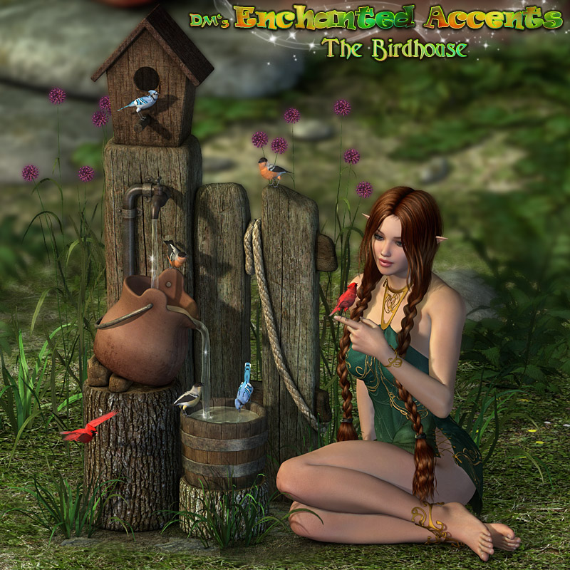 DMs Enchanted Accents - Birdhouse by N/A