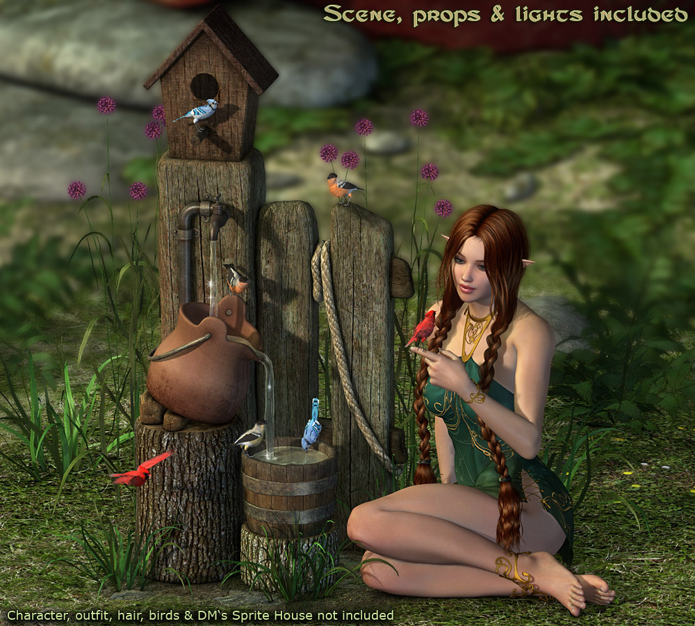 DMs Enchanted Accents - Birdhouse by N/A