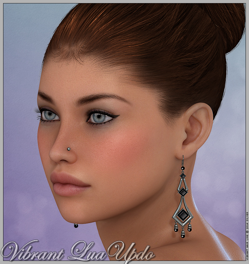Vibrant Lua Updo by N/A