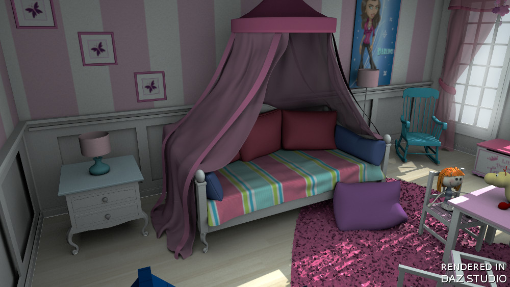 Little Princess Bedroom by N/A