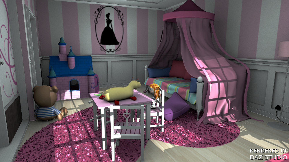 Little Princess Bedroom by N/A