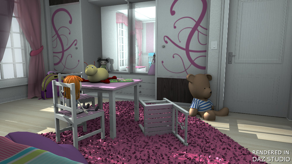 Little Princess Bedroom by N/A
