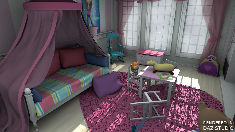 Little Princess Bedroom by N/A