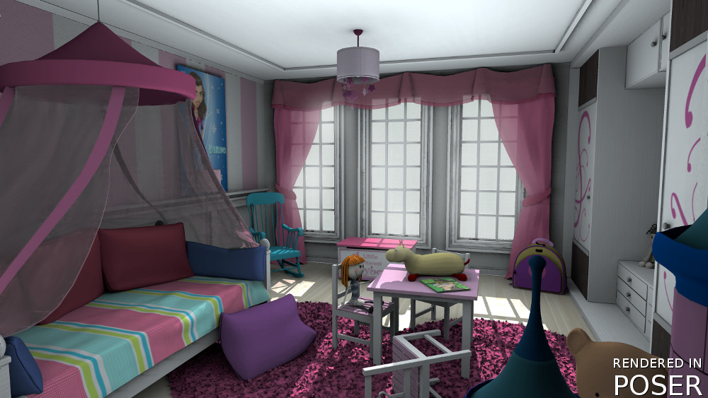 Little Princess Bedroom by N/A