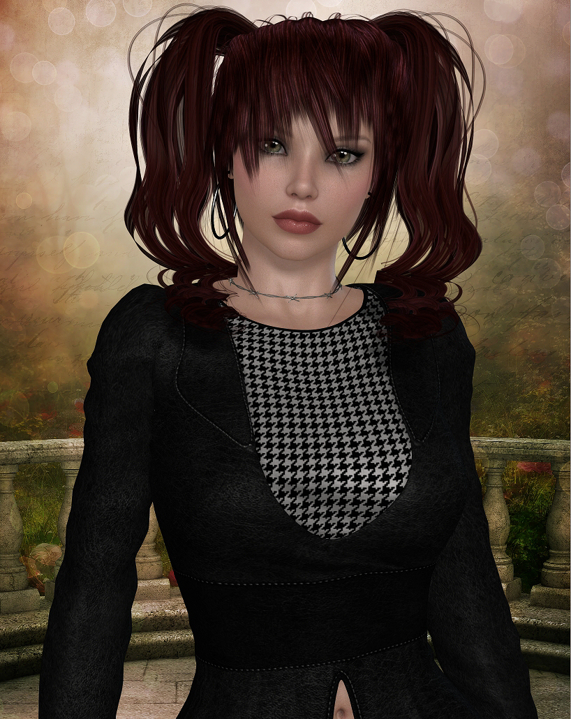 Anime Ponytail Hair V4,Dawn,M4 and Gen2 by N/A