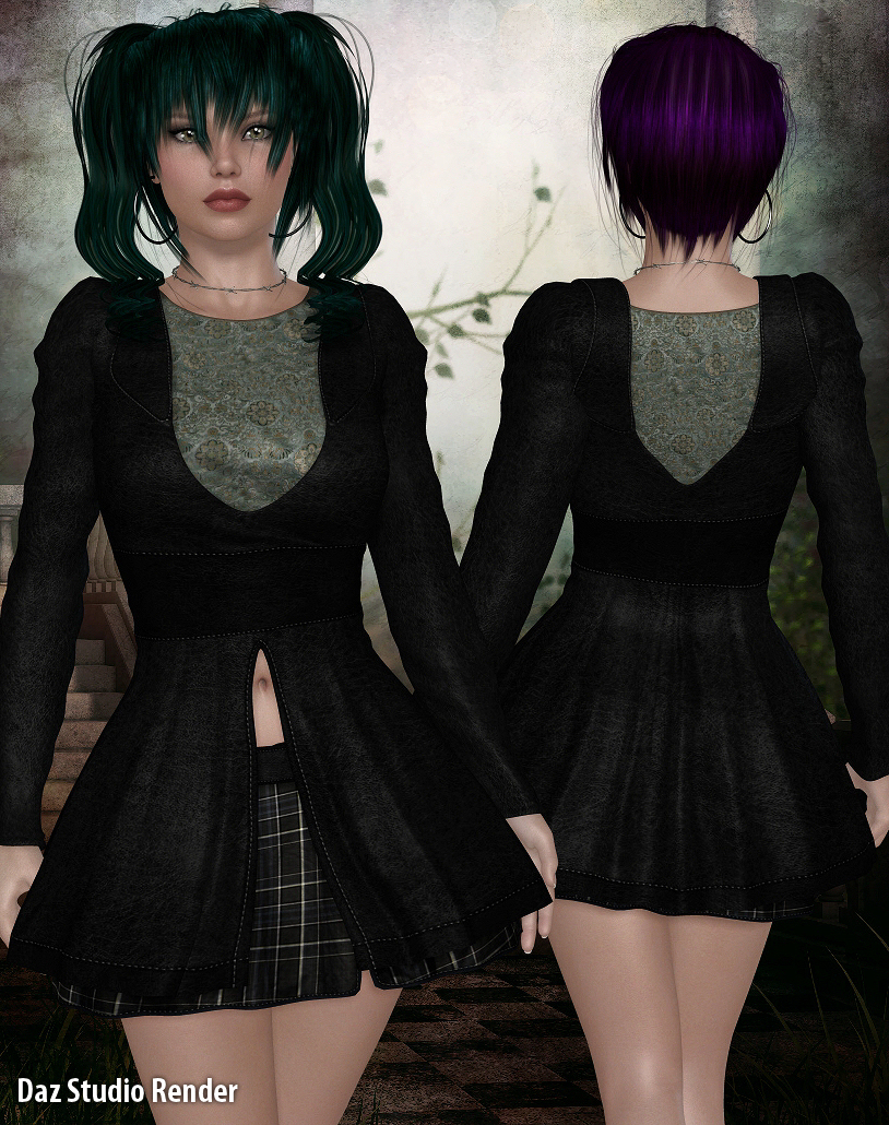 Anime Ponytail Hair V4,Dawn,M4 and Gen2 by N/A