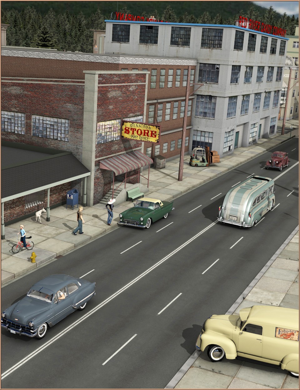 Movie Sets, Low Poly 08 by N/A
