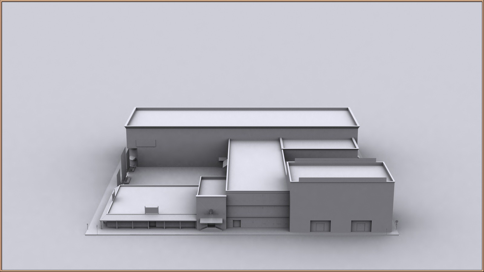 Movie Sets, Low Poly 08 by N/A
