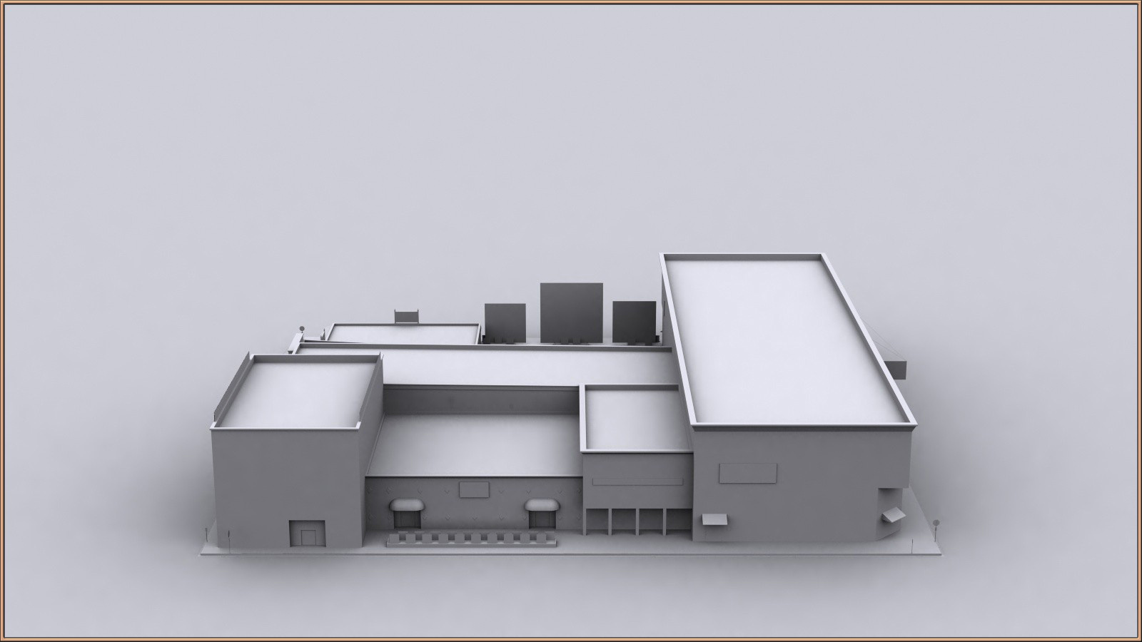 Movie Sets, Low Poly 08 by N/A