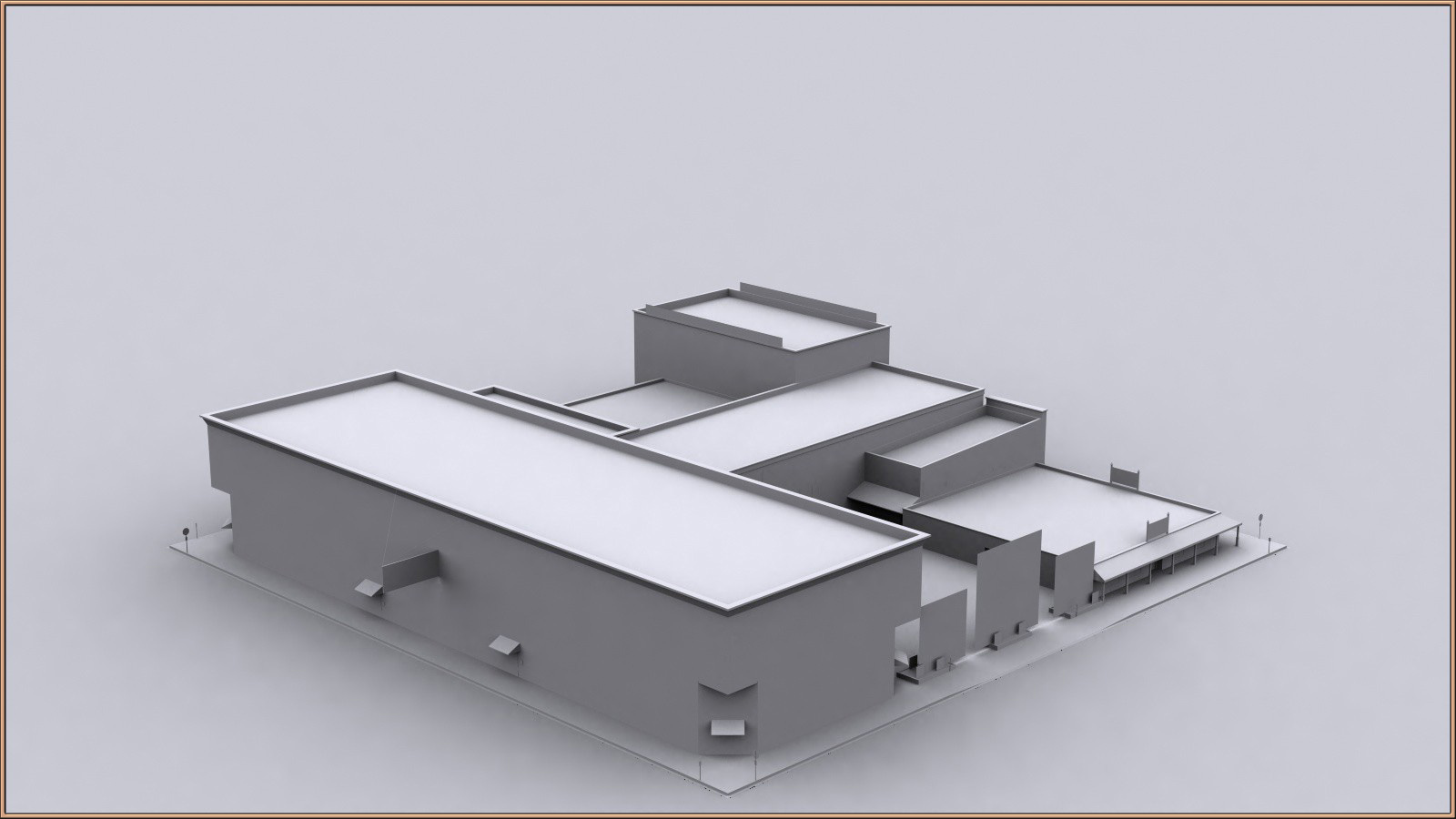 Movie Sets, Low Poly 08 by N/A