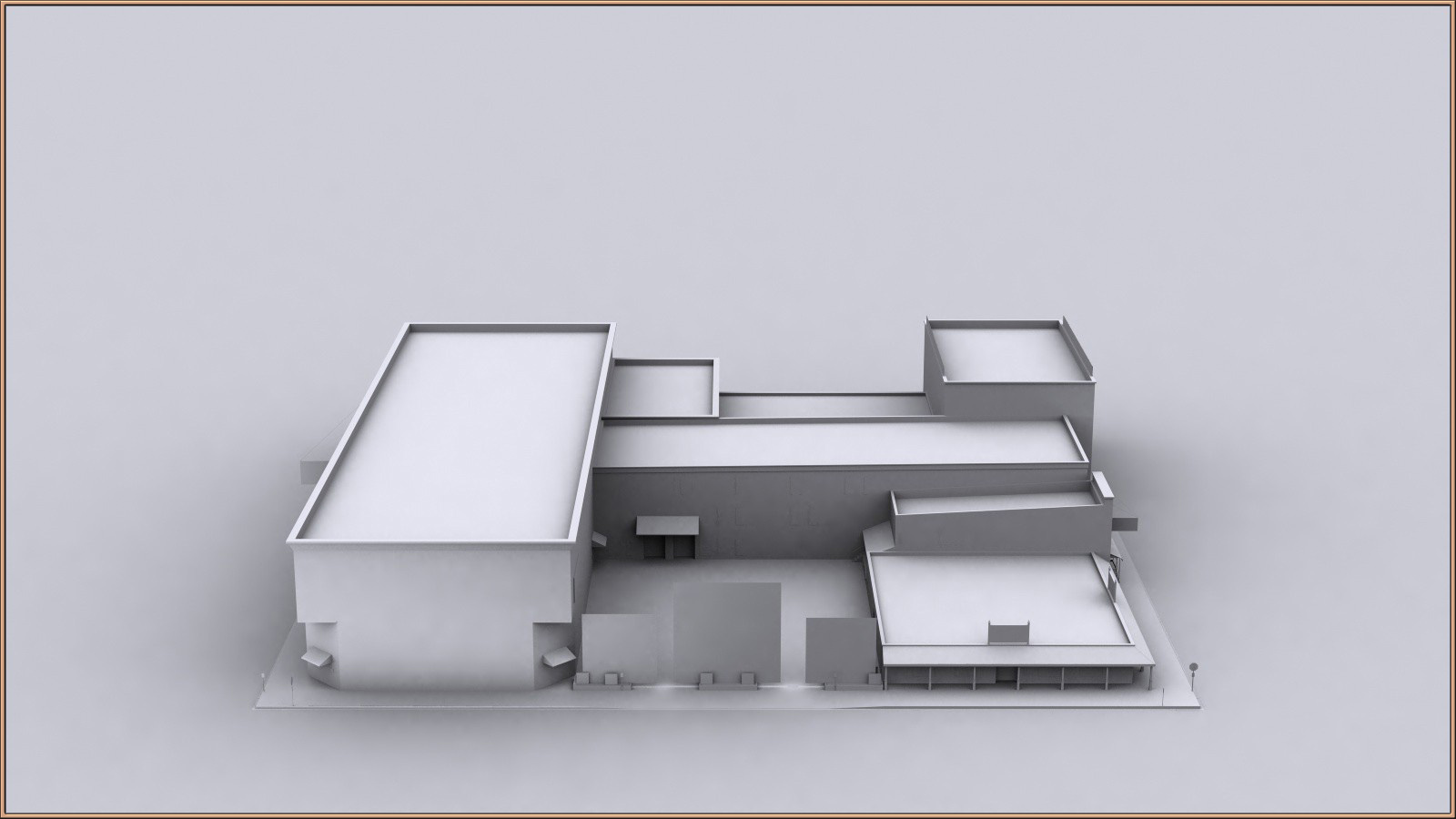 Movie Sets, Low Poly 08 by N/A