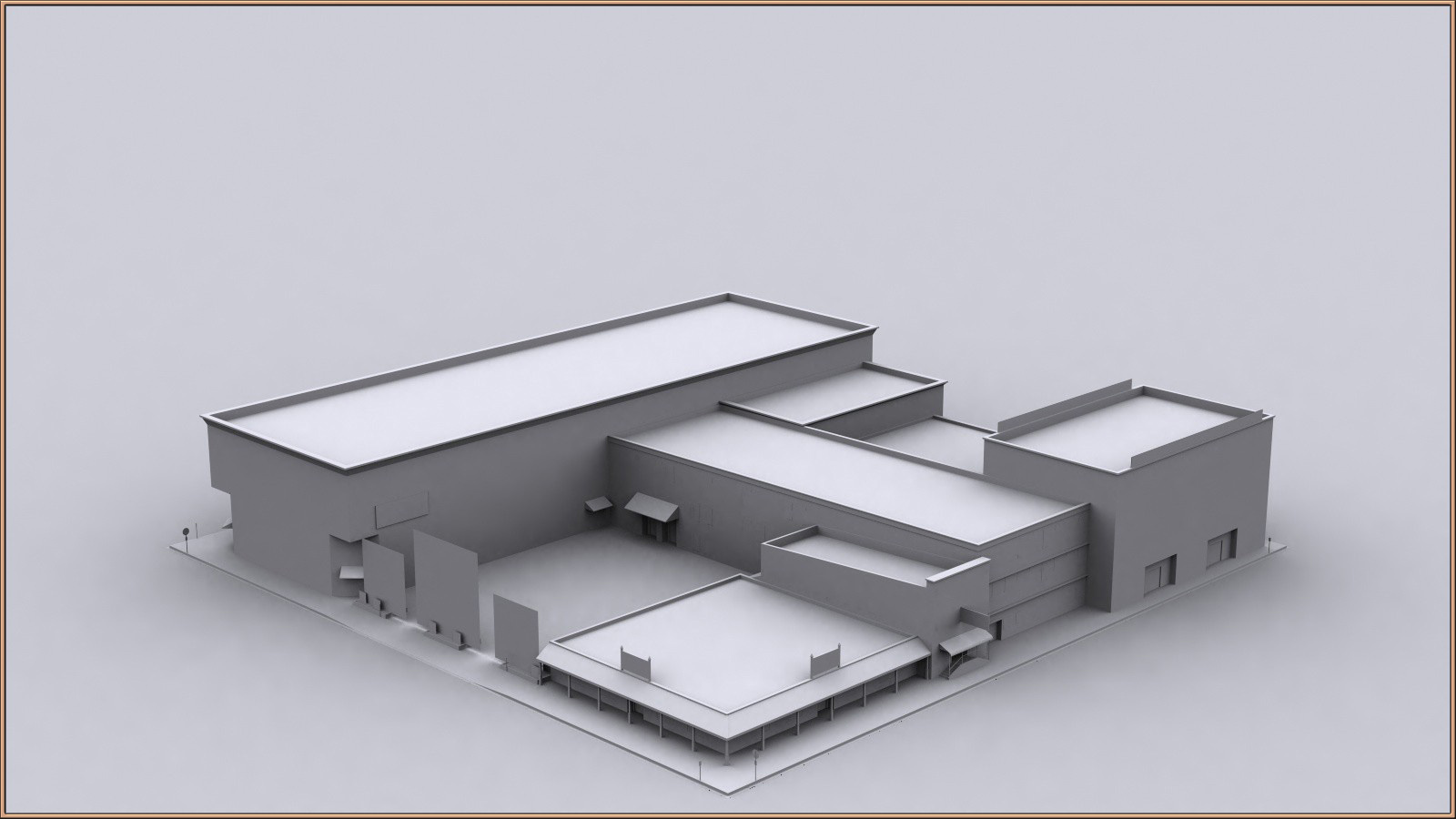 Movie Sets, Low Poly 08 by N/A