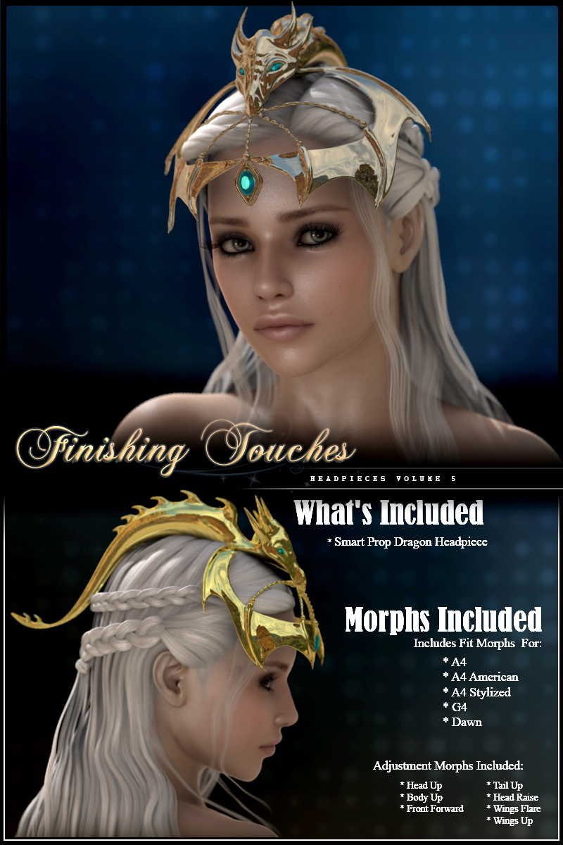 Finishing Touches: Headpieces Volume 5 by N/A