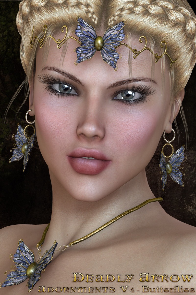 Deadly Arrow Adornments - Butterflies by N/A