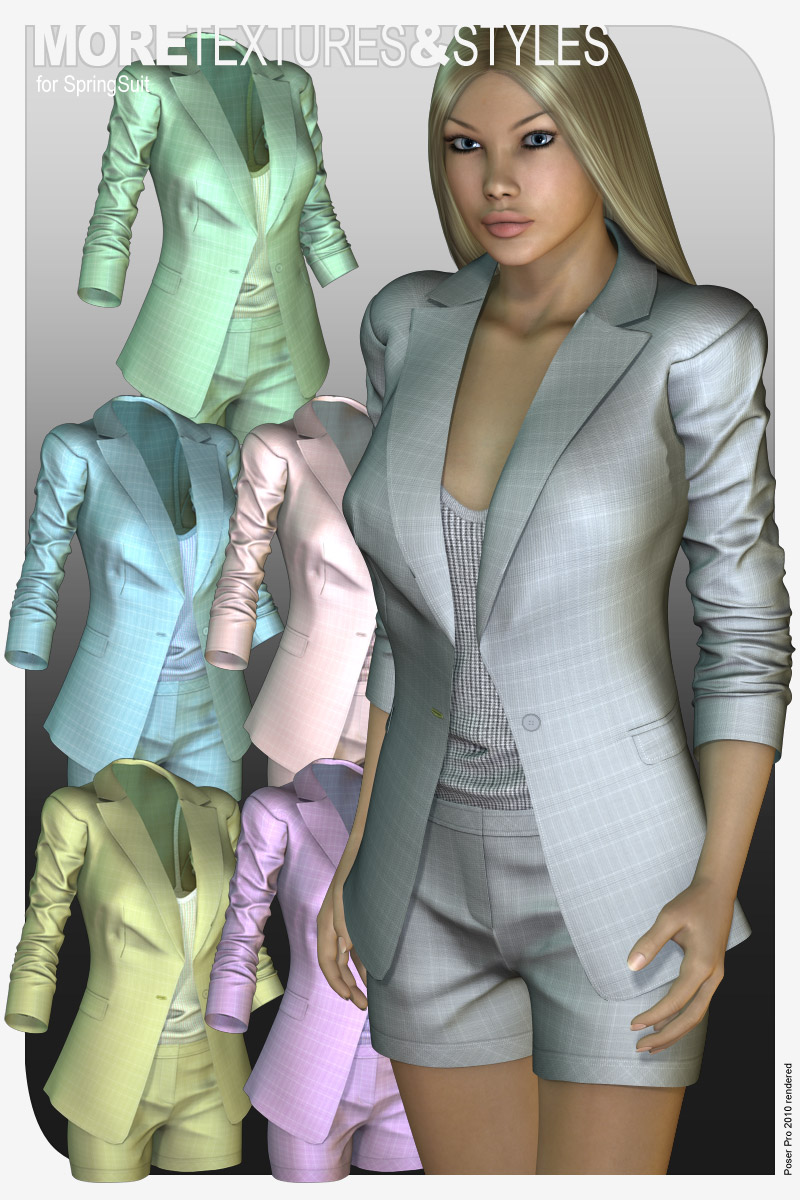 MORE Textures & Styles for SpringSuit by N/A