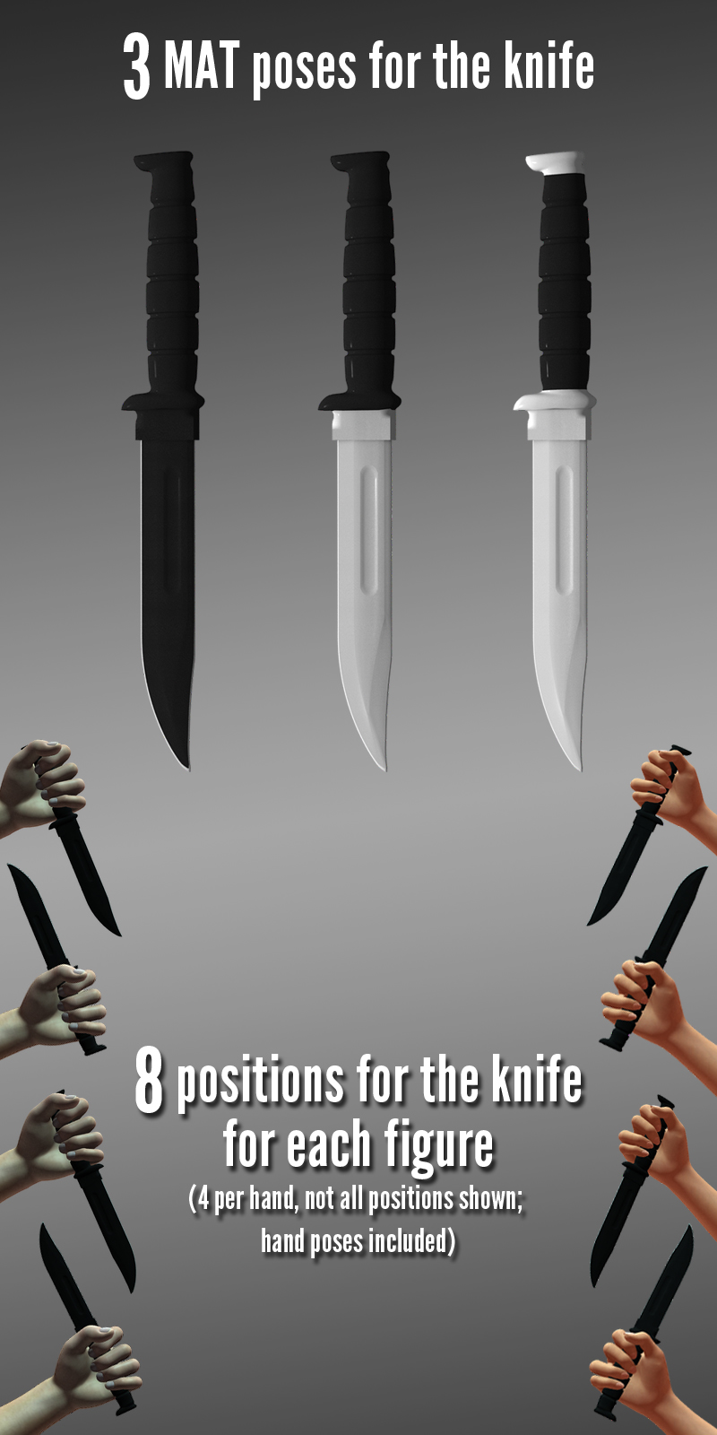 Silent Kill:Knife Poses by N/A