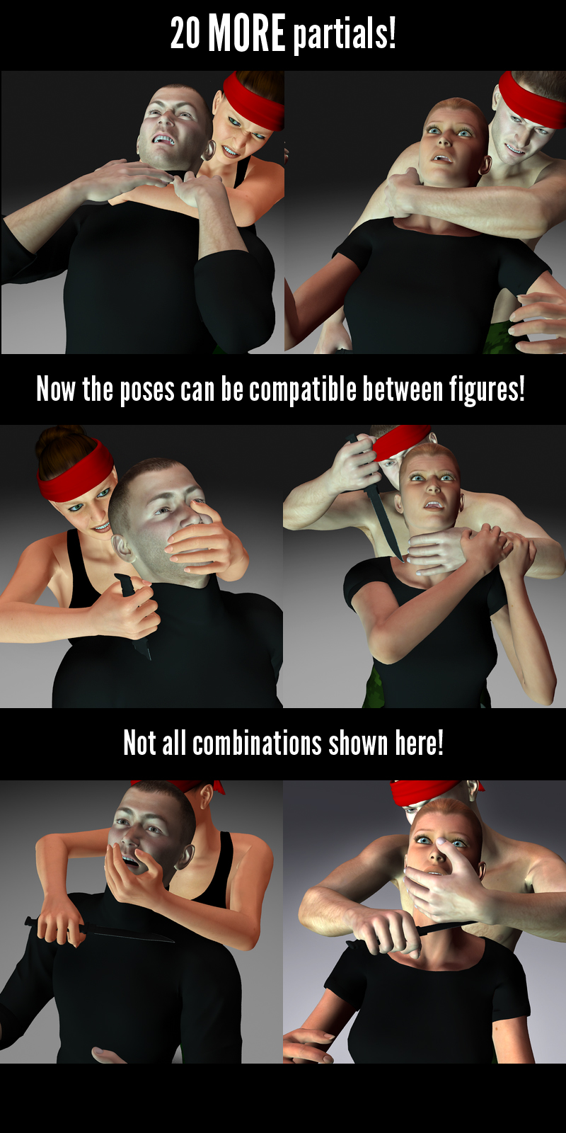 Silent Kill:Knife Poses by N/A