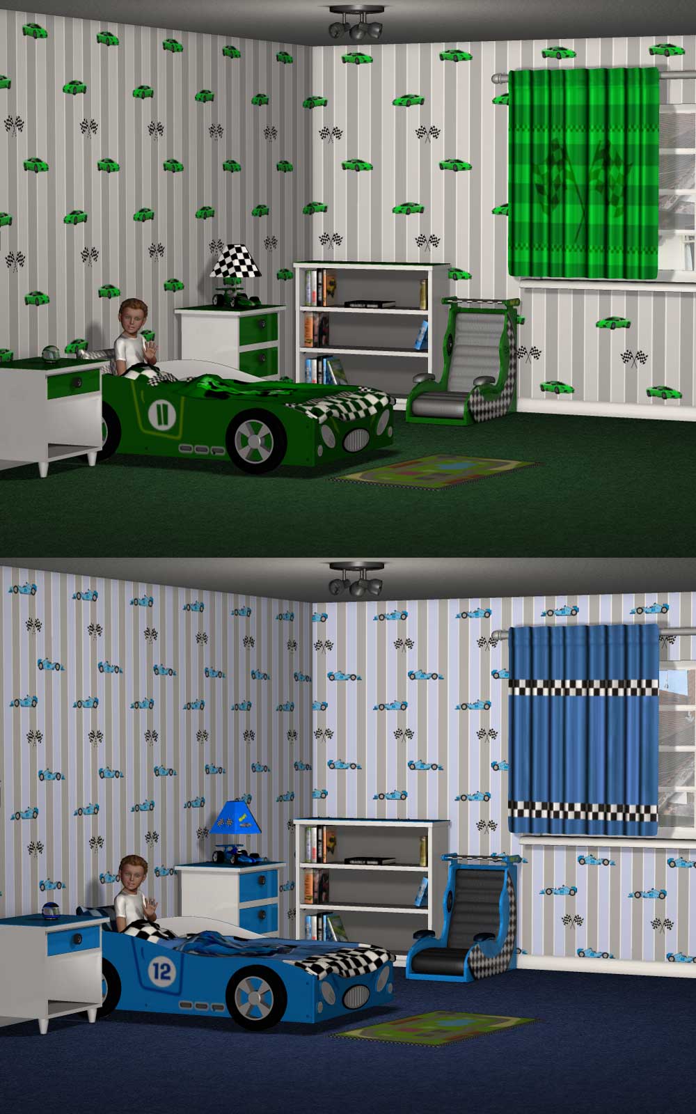 Bedroom Boy Racer by N/A