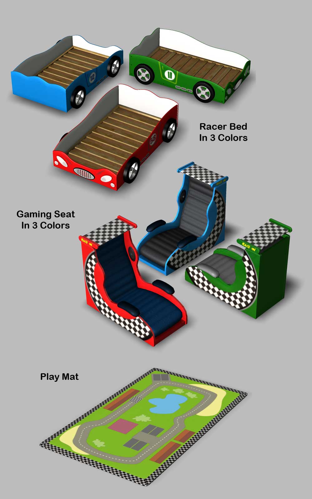 Bedroom Boy Racer by N/A
