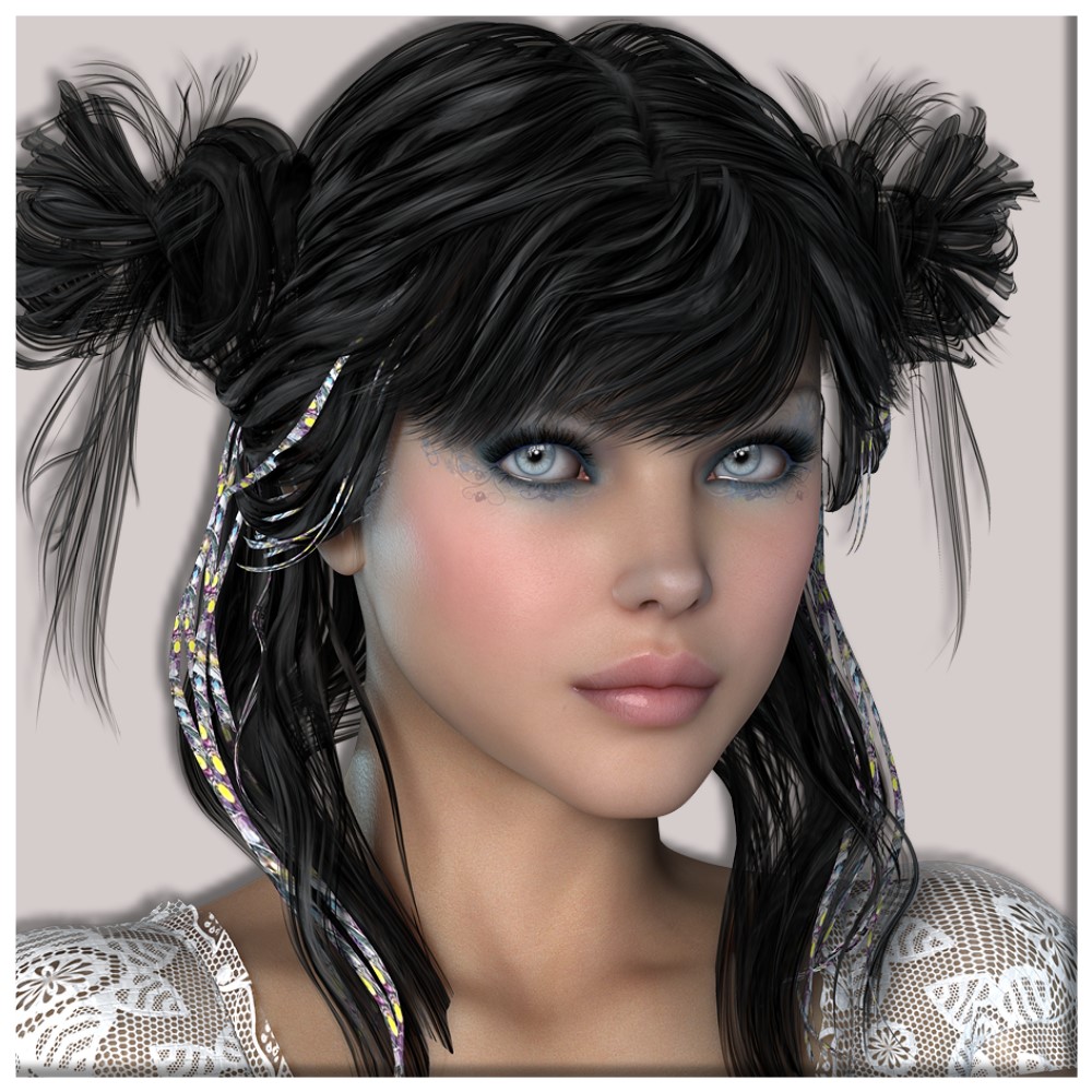 AM: Lovely for INNOCNET-Hair- Textures, Poses and Accessoirstyle by N/A