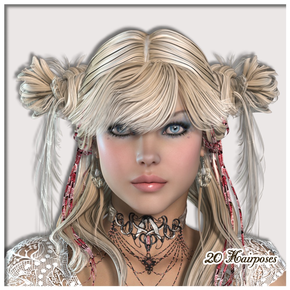 AM: Lovely for INNOCNET-Hair- Textures, Poses and Accessoirstyle by N/A