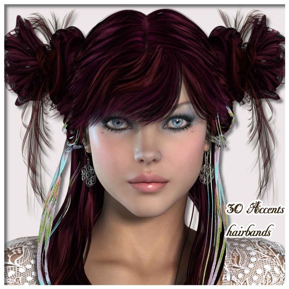 AM: Lovely for INNOCNET-Hair- Textures, Poses and Accessoirstyle by N/A