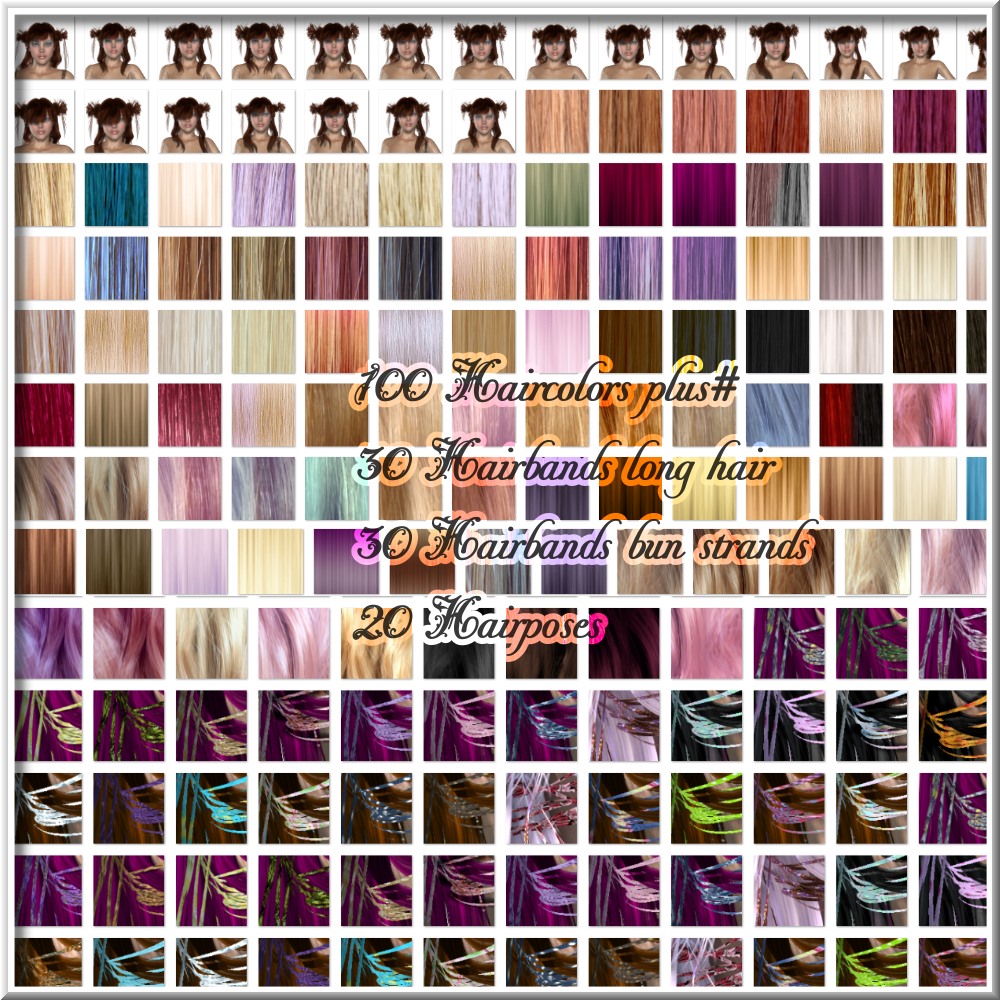 AM: Lovely for INNOCNET-Hair- Textures, Poses and Accessoirstyle by N/A