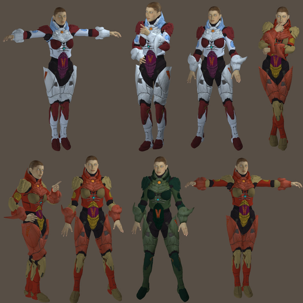 VXM Armor (V4) (for Poser) by N/A